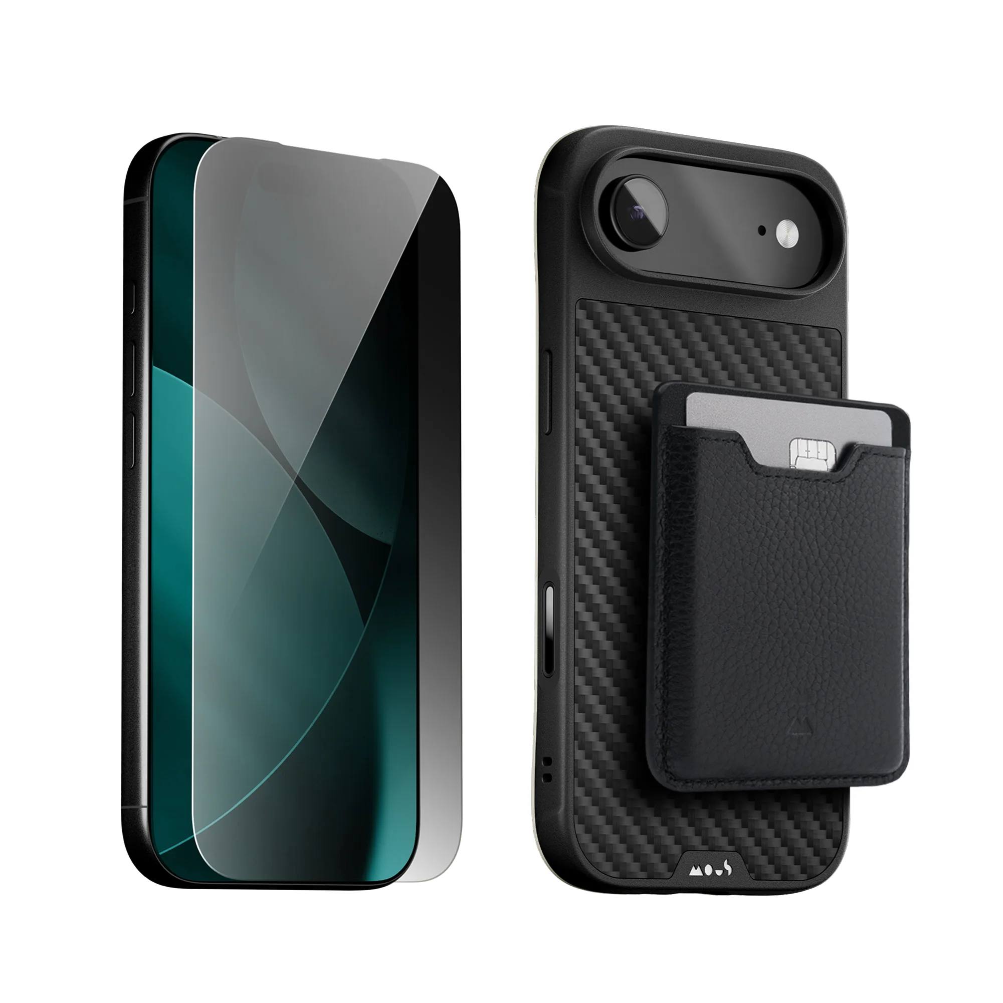 Aramid Fibre Protective Case, Screen Protector and Card Wallet - Apple Starter Kit - Image 3