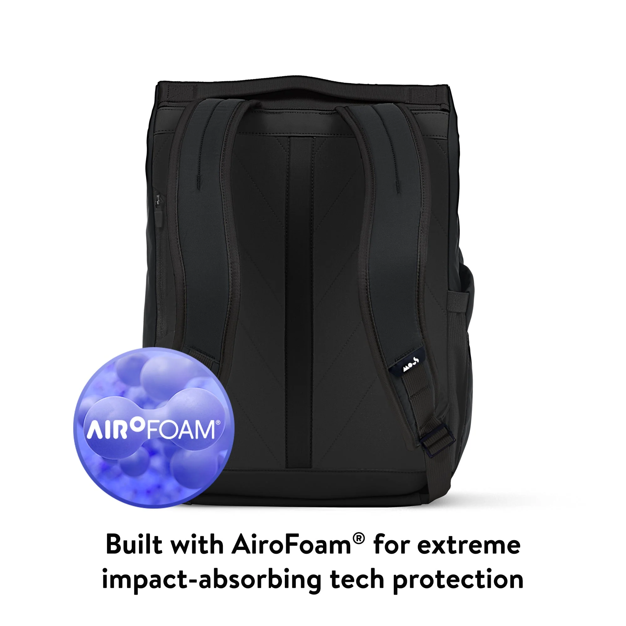 Flap Backpack with AiroFoam® - Midnight - Image 3