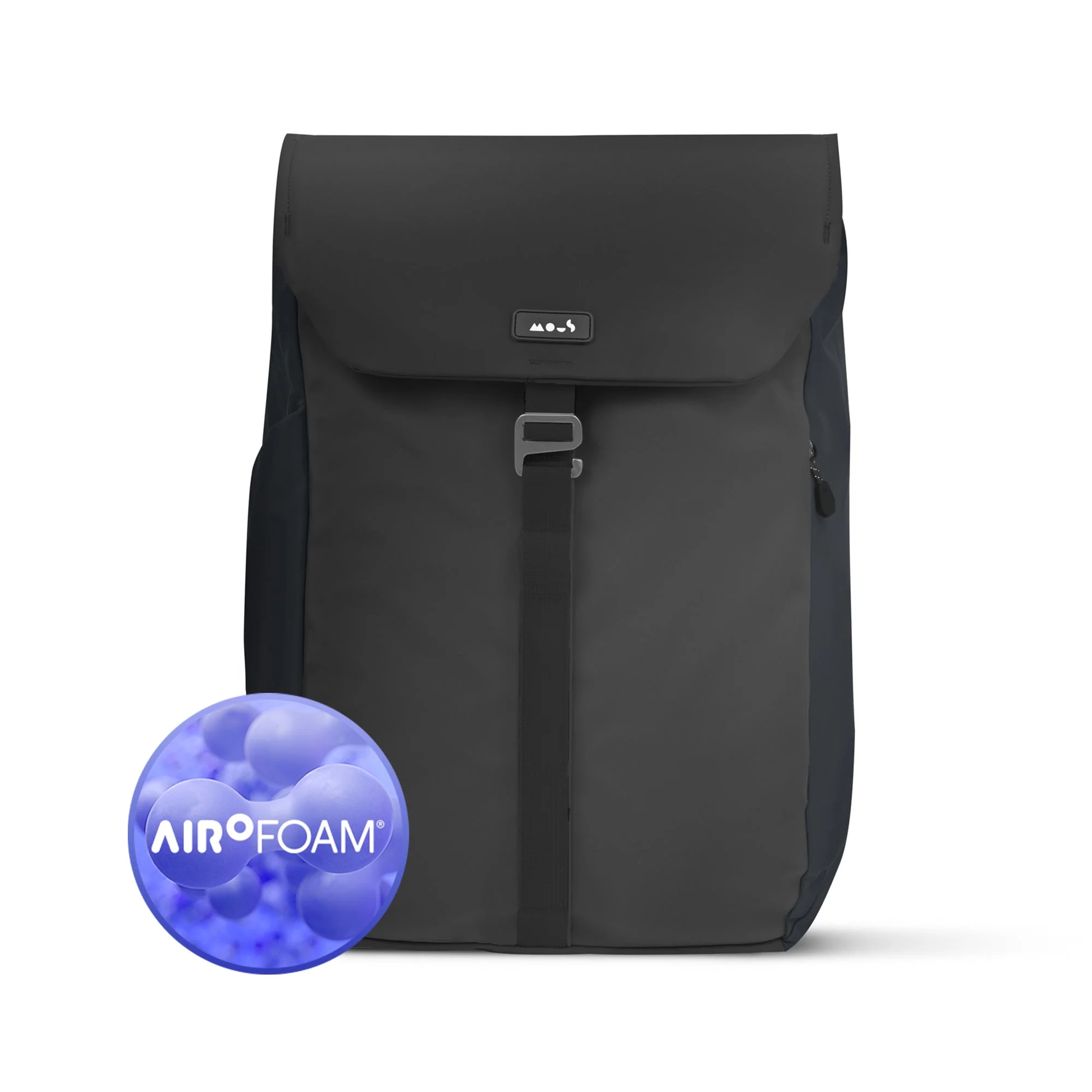 Flap Backpack with AiroFoam® - Midnight - Image 7