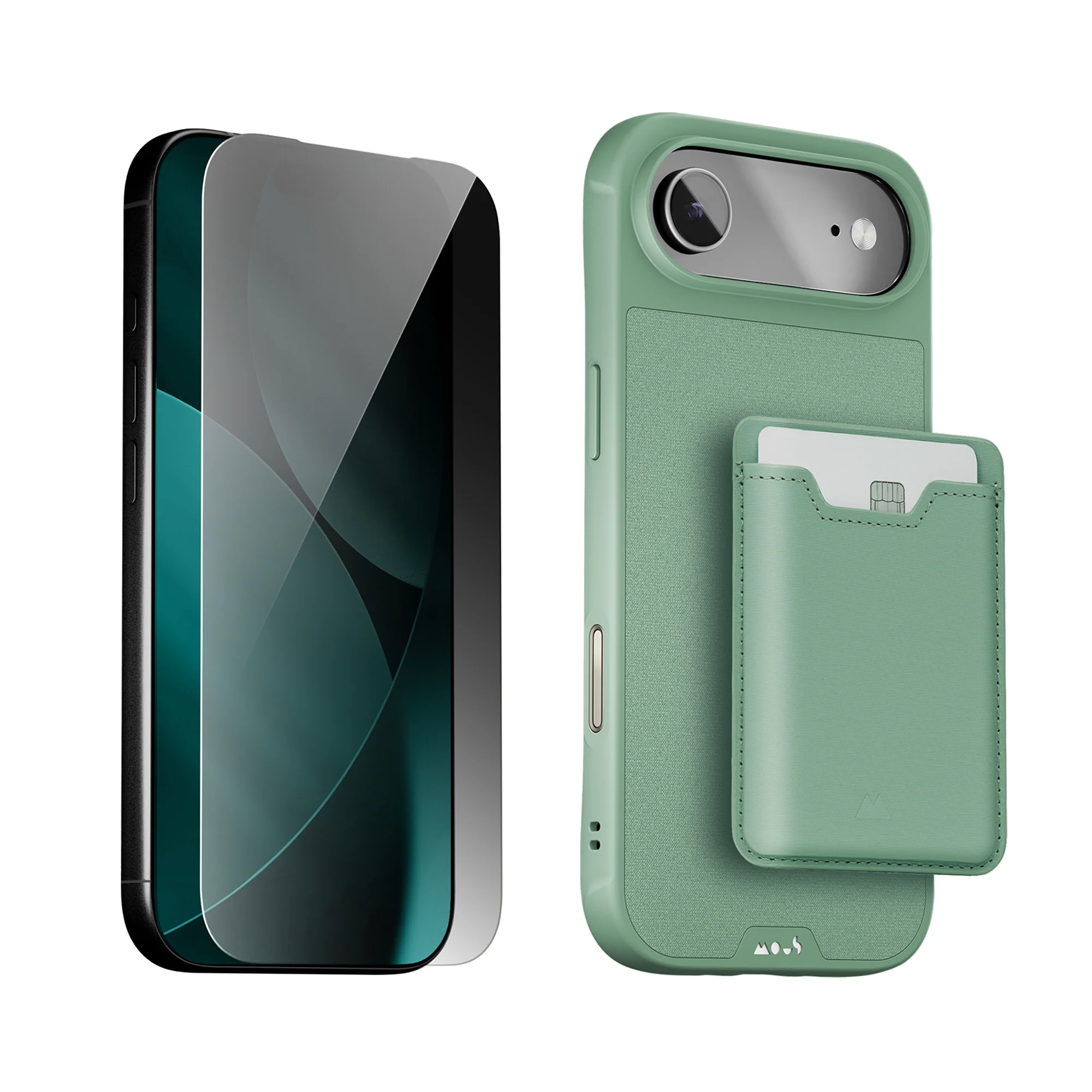 Sage Protective Case, Screen Protector and Card Wallet - Apple Starter Kit - Image 10