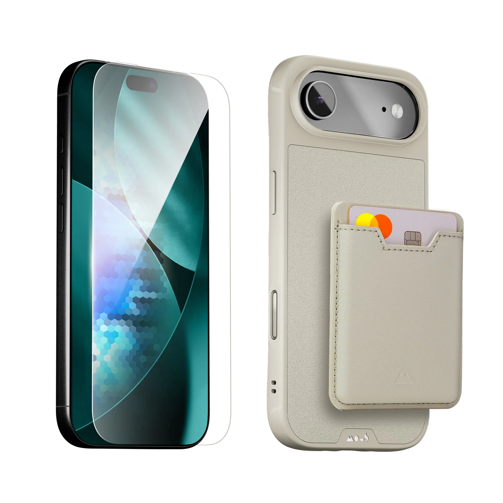 Stone Protective Case, Screen Protector and Card Wallet - Apple Starter Kit - Image 10