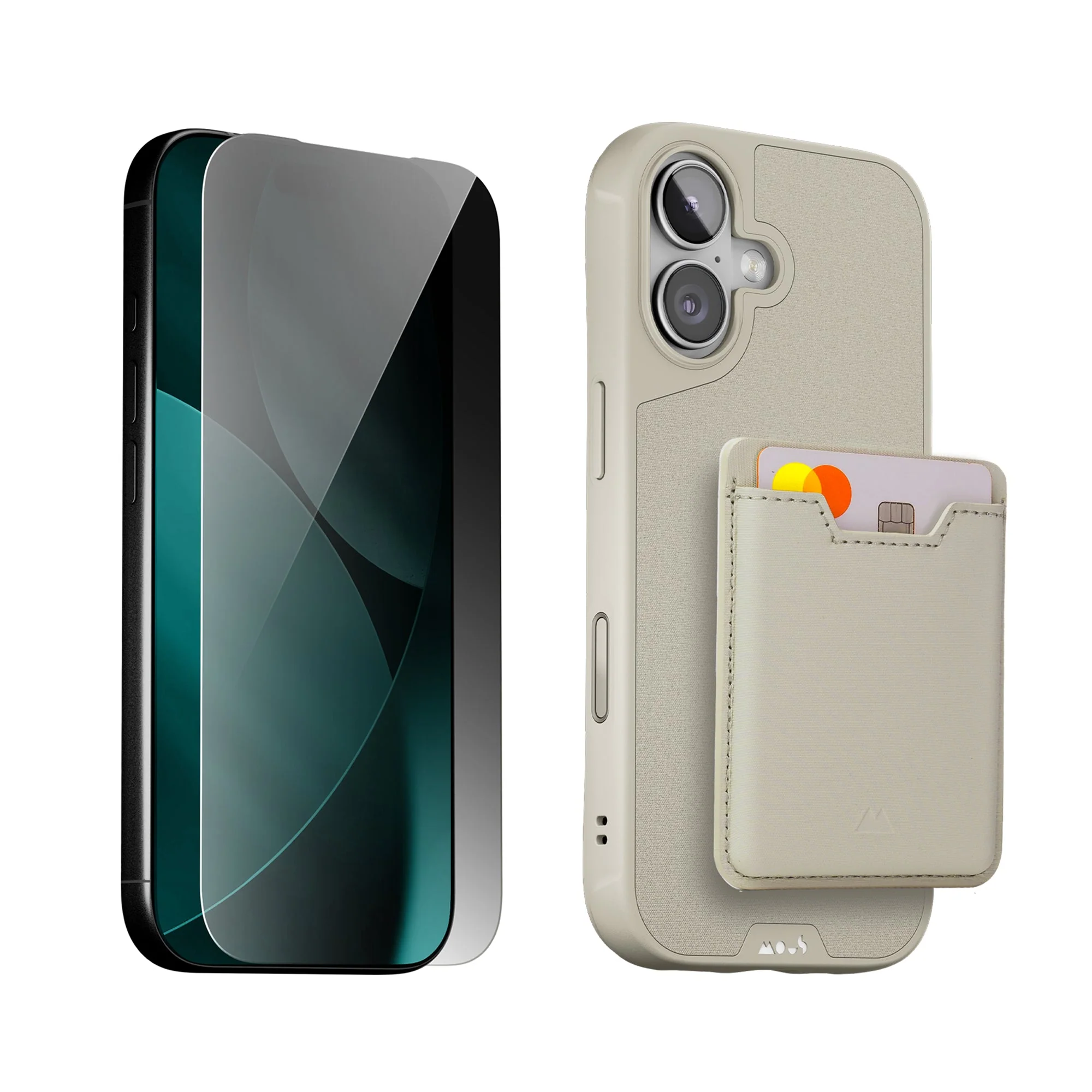 Stone Protective Case, Screen Protector and Card Wallet - Apple Starter Kit - Image 6