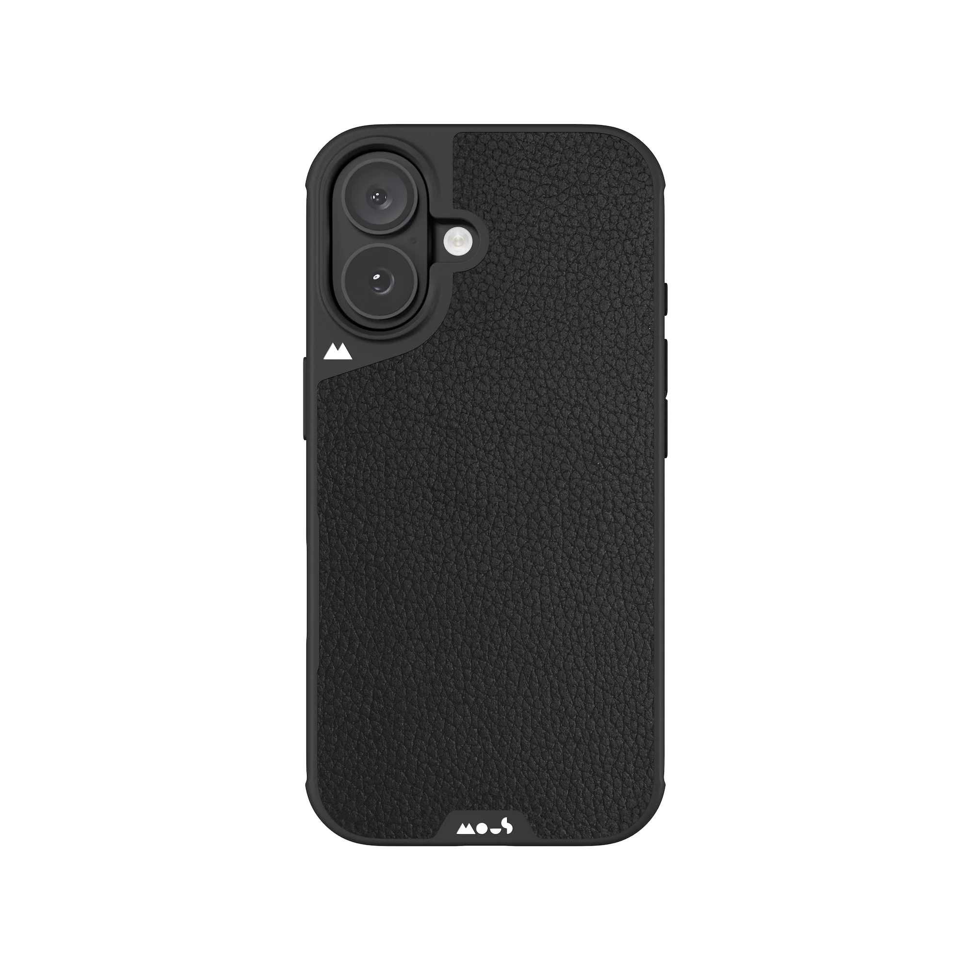 Black Leather Protective Phone Case with Camera Control Button - Limitless - Image 13