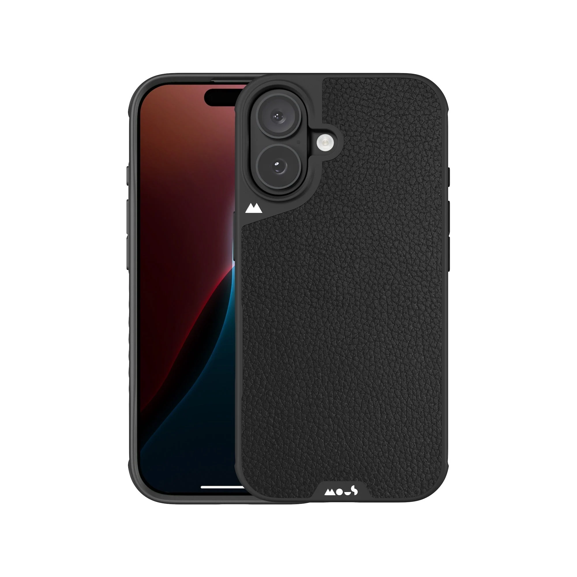 Black Leather Protective Phone Case with Camera Control Button - Limitless - Image 14