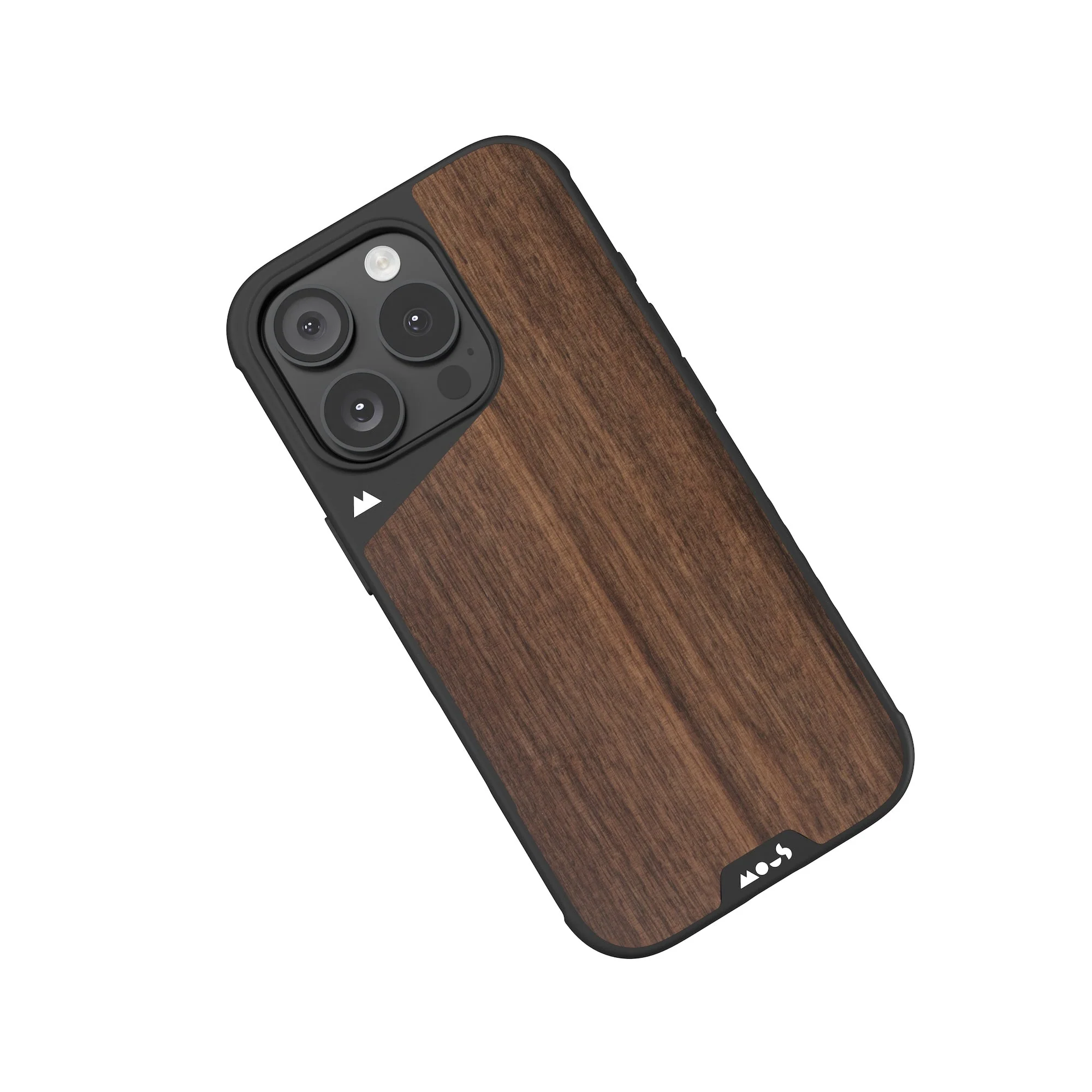 Walnut Protective Phone Case with Camera Control Button - Limitless - Image 3