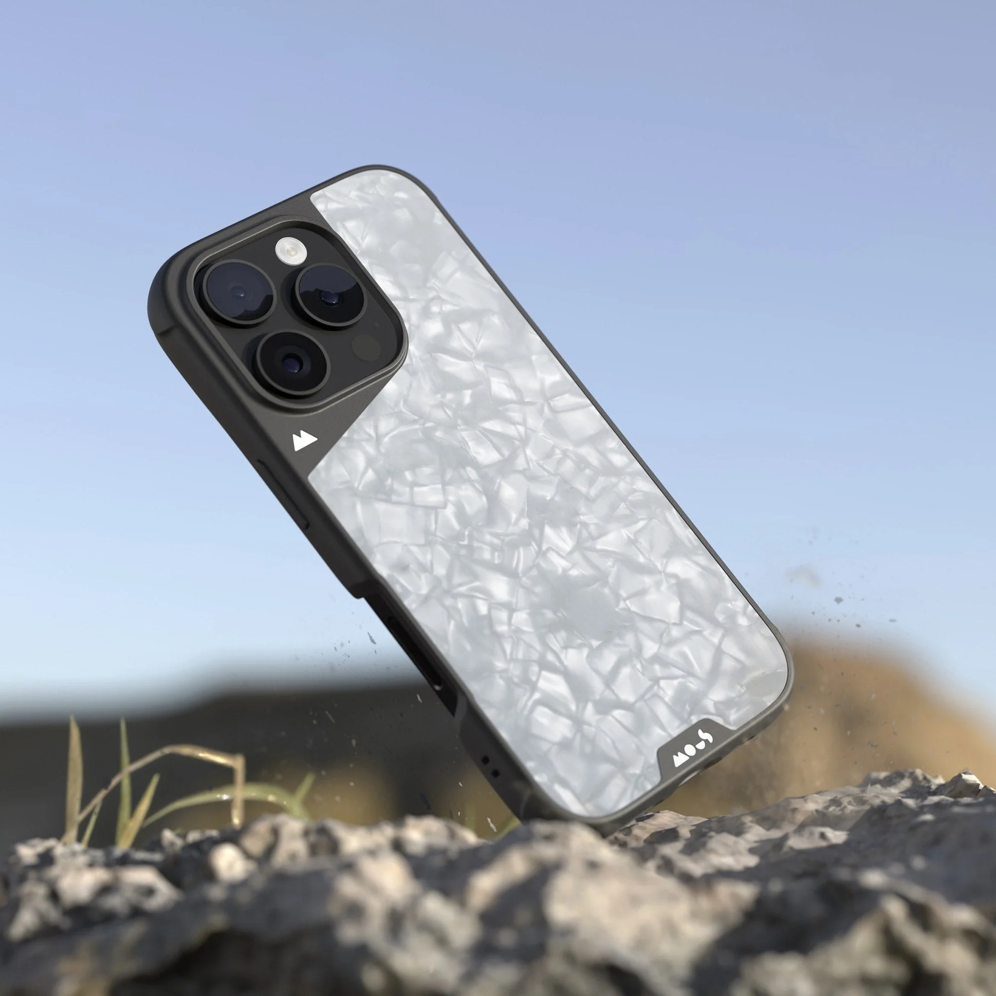 Silver Pearl Protective Phone Case - Limitless - Image 3
