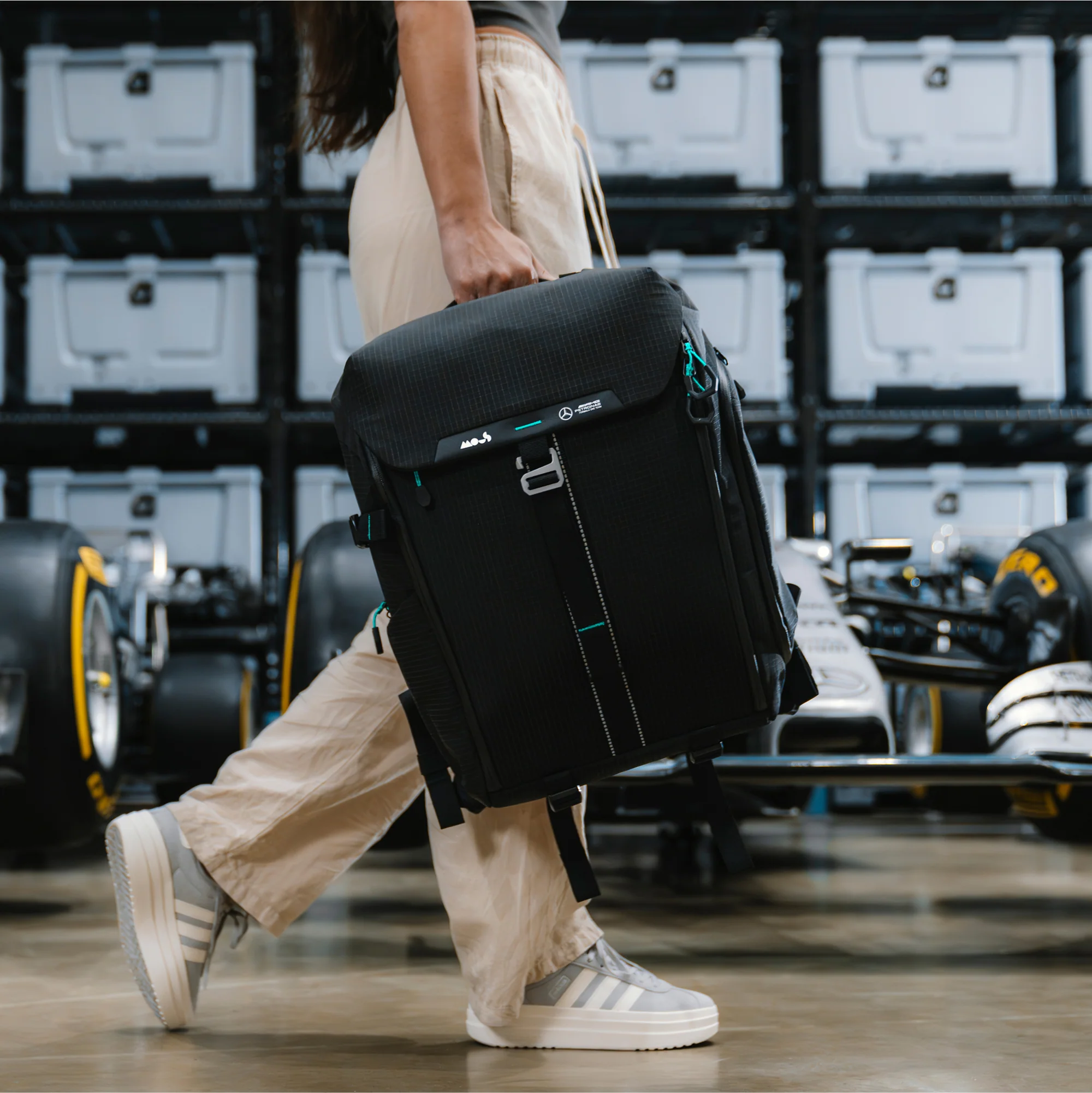 Protective Lid Backpack with UltraTex® - Optimal x Mercedes-AMG F1 Team - Image 3